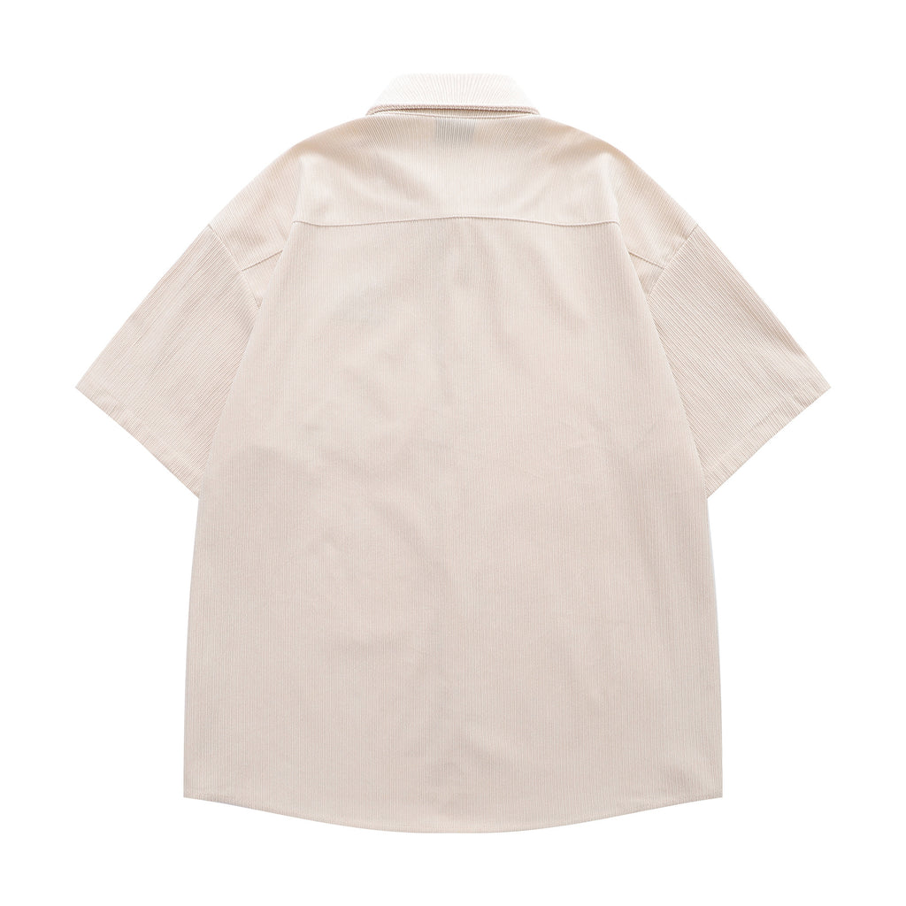YAVIORA Corduroy Butterfly Shirt