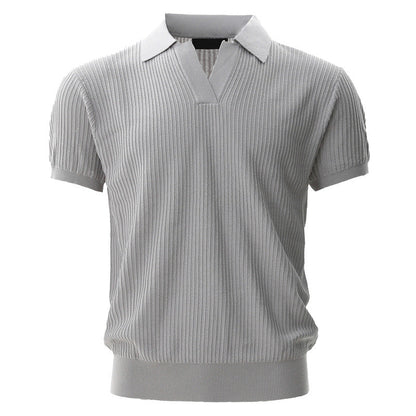 YAVIORA Knit Polo Shirt