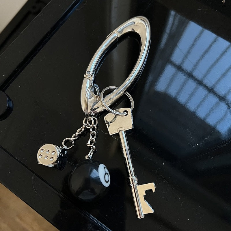 Yaviora oval-shaped trendy hiking multi-functional keychain