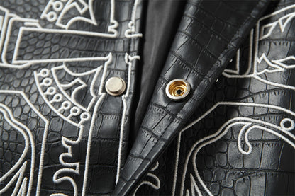 YAVIORA Embroidered Baseball Jacket