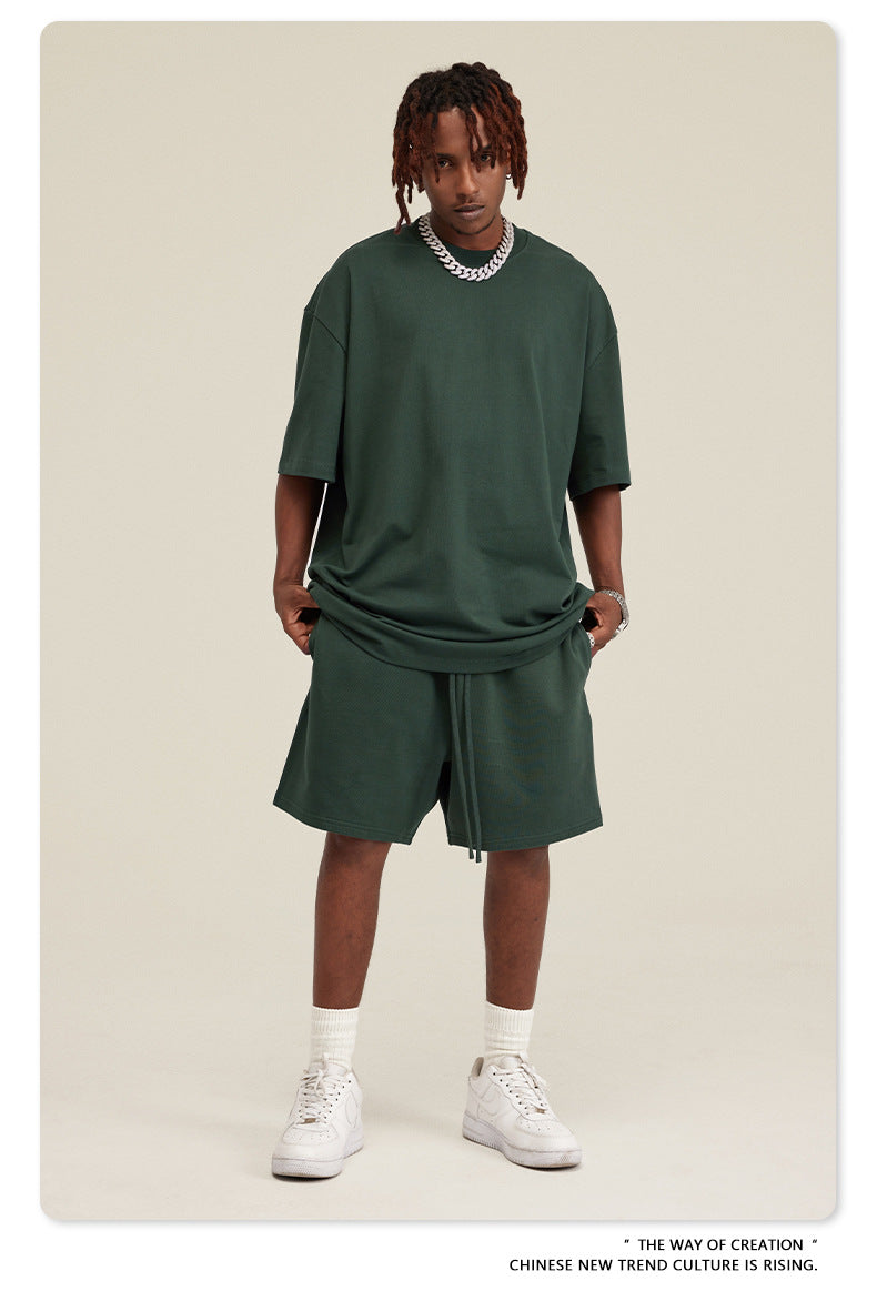 Yaviora Summer American Style Solid Color Loose T-Shirt