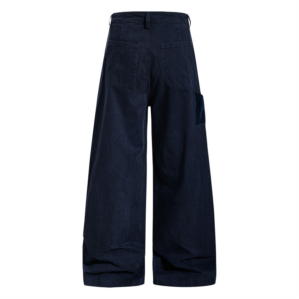 Pantalon cargo brodé YAVIORA