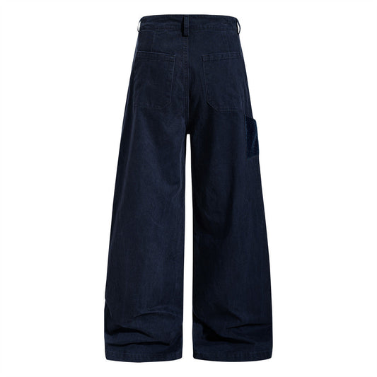 YAVIORA Embroidered Cargo Pants