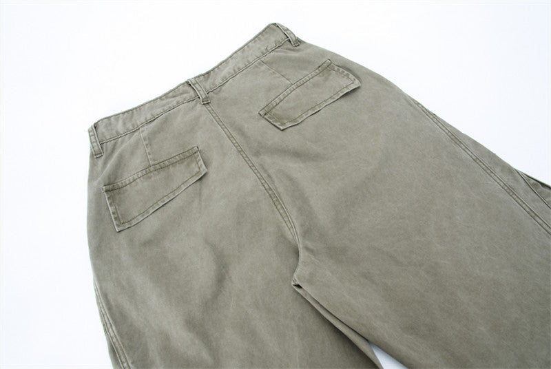 YAVIORA Pleated Cargo Pants