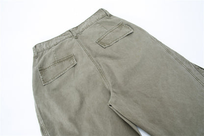 YAVIORA Pleated Cargo Pants