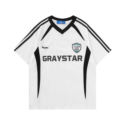 YAVIORA Racing Stripe T-Shirt