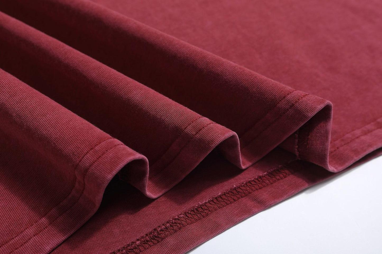 YAVIORA Suede Colorblock Polo Tee