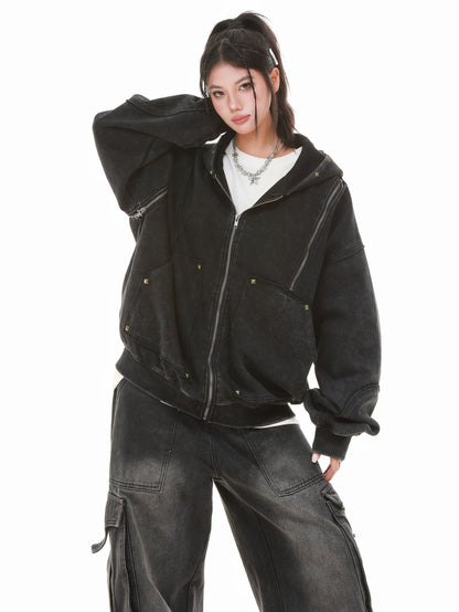 YAVIORA Wasteland Zip Hoodie