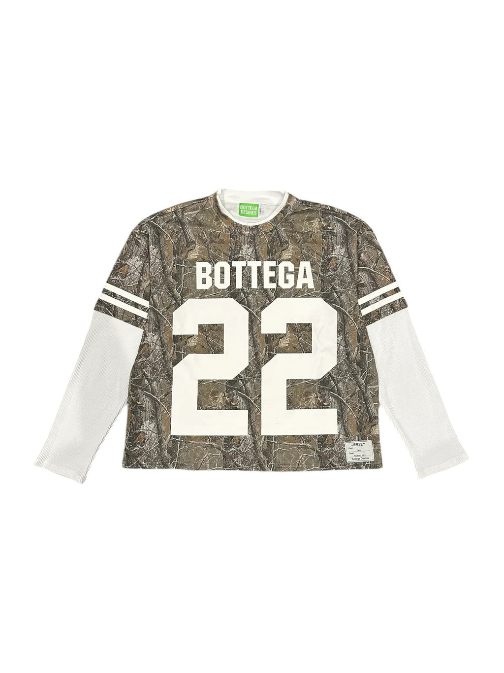 Camouflage Distressed Denim Cargo Shorts