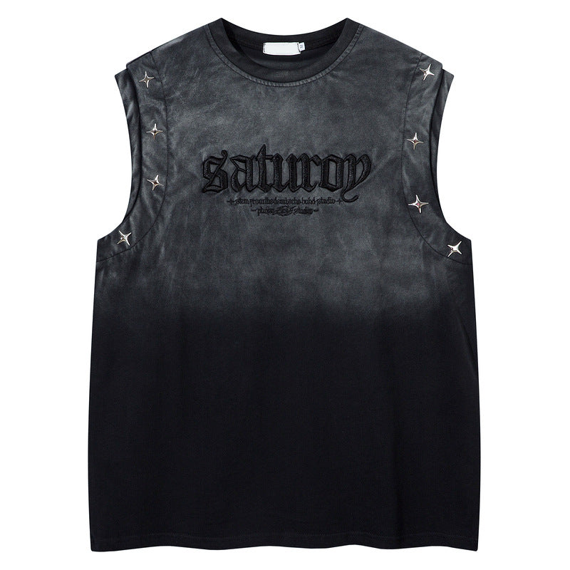 YAVIORA Embroidered Tank Top