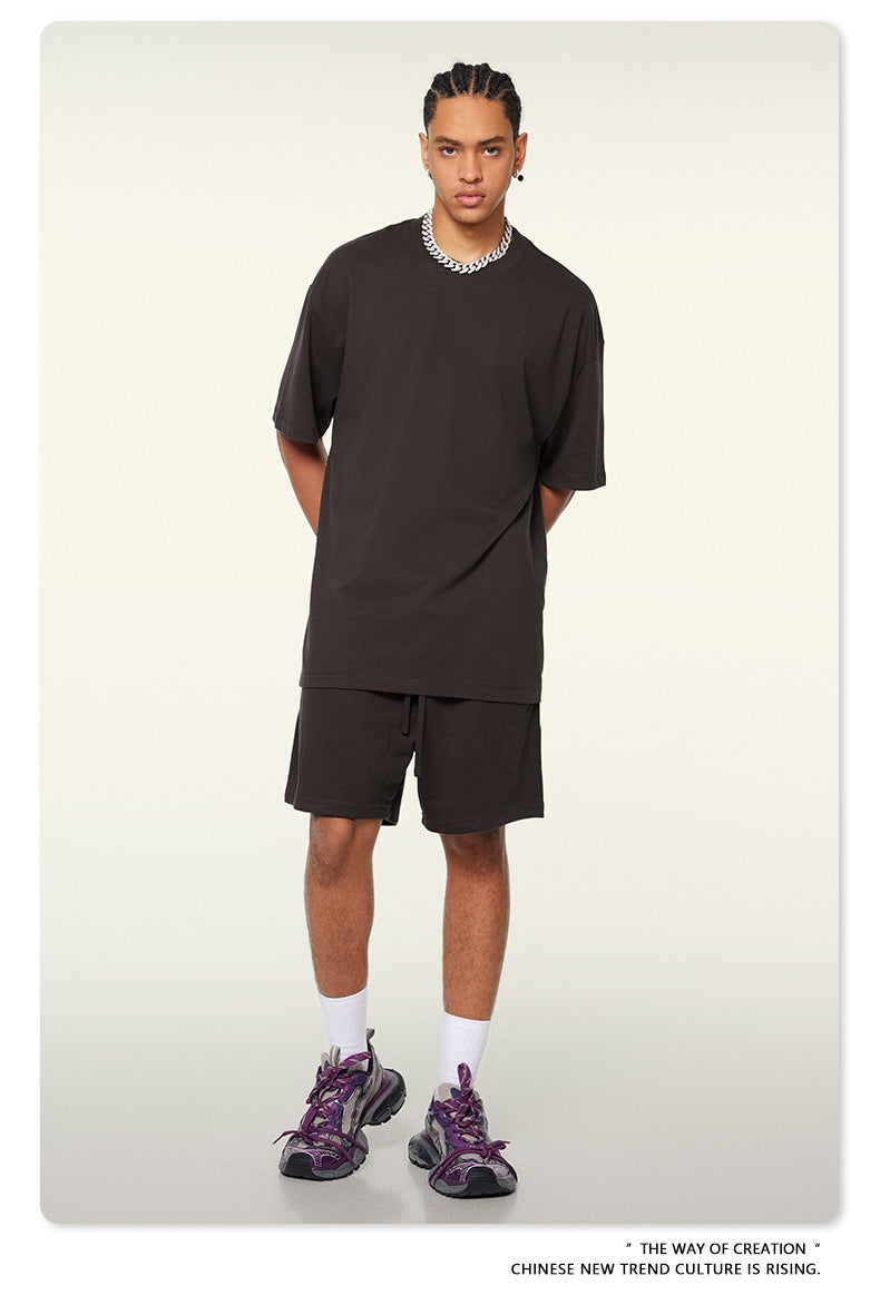 Yaviora Summer American Style Solid Color Loose T-Shirt