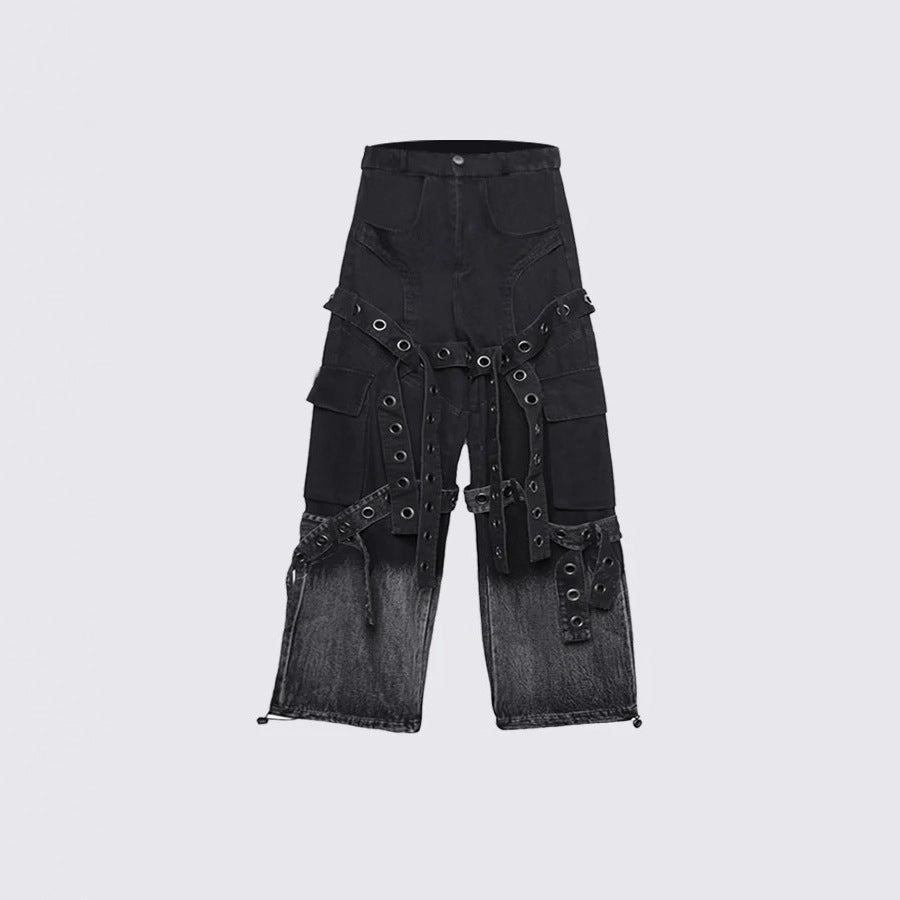 YAVIORA Hardware Detail Jeans
