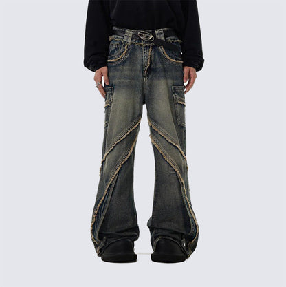 YAVIORA Destroyed Frayed Jeans