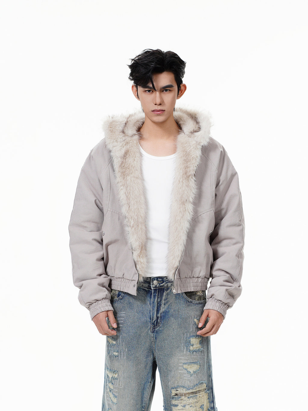 YAVIORA Eagle Hooded Puffer