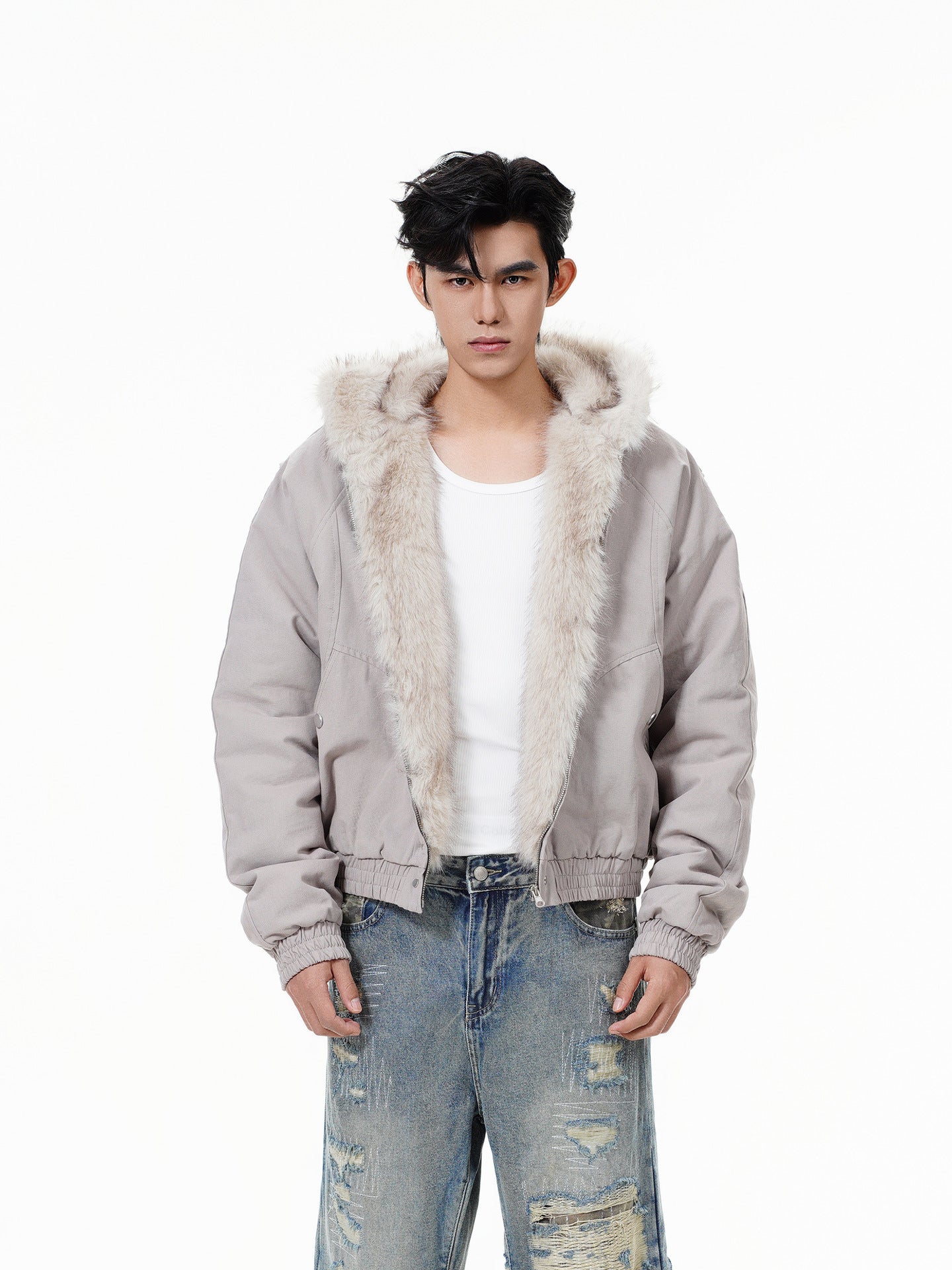 YAVIORA Eagle Hooded Puffer