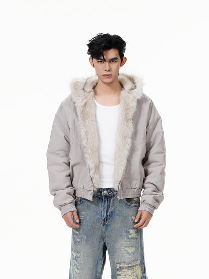 YAVIORA Eagle Hooded Puffer