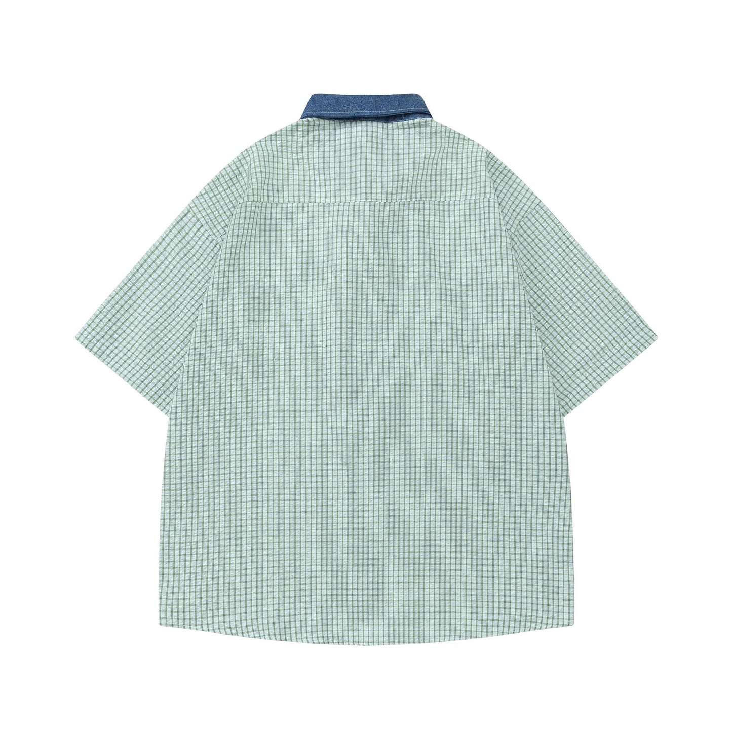 Chemise à carreaux color block YAVIORA