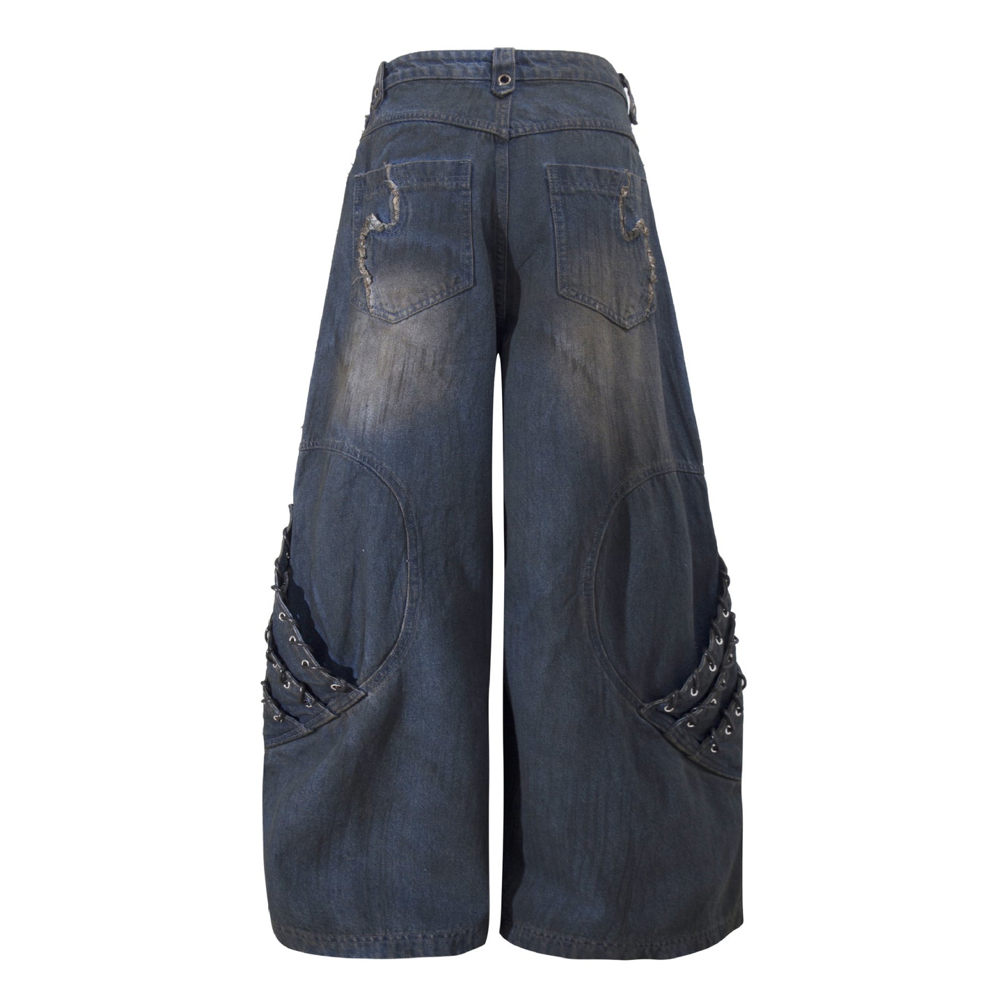 YAVIORA Painted Wash Jeans