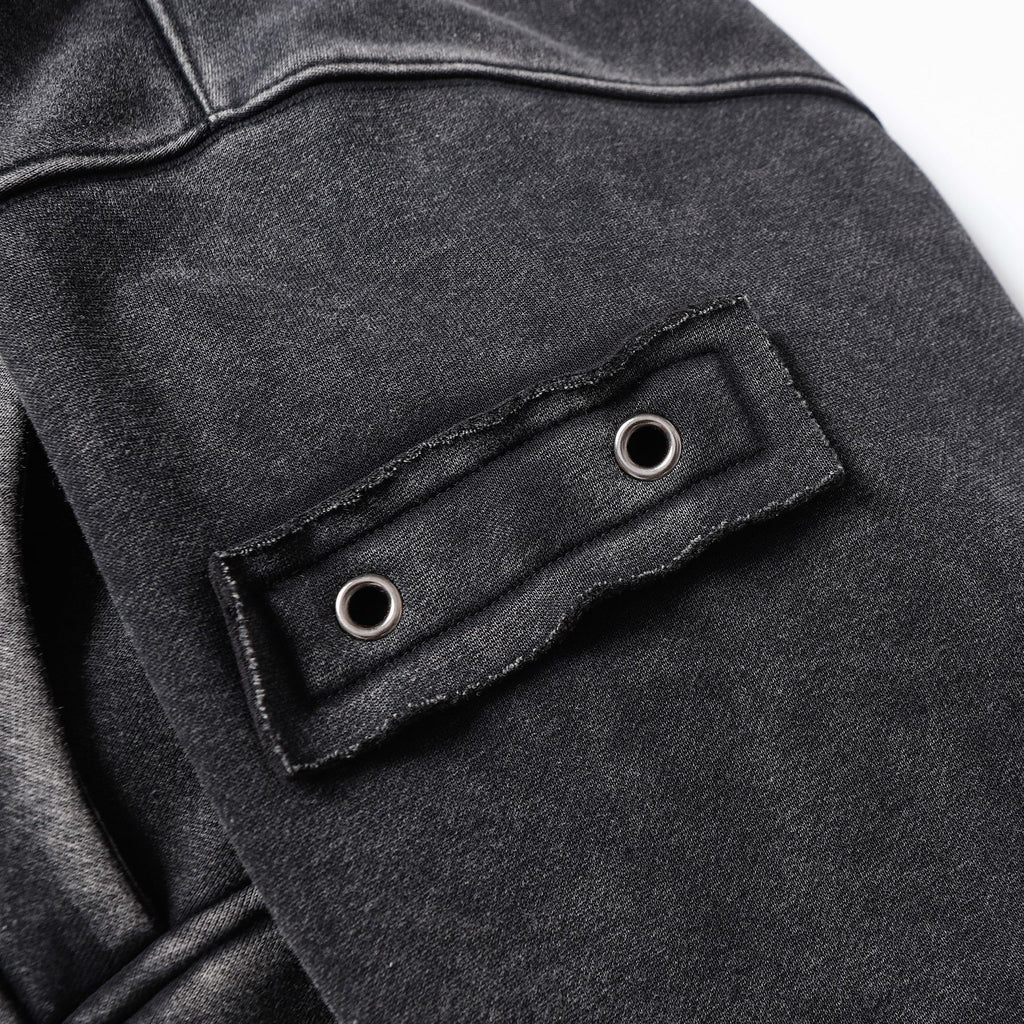 YAVIORA Wasteland Washed Zip-Up Sweatshirt