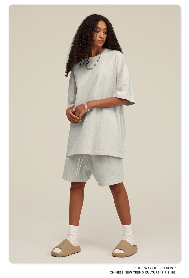 Yaviora Summer American Style Solid Color Loose T-Shirt
