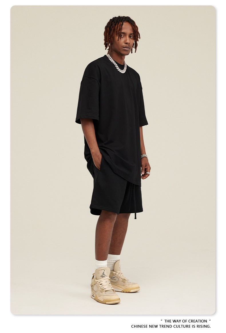 Yaviora Summer American Style Solid Color Loose T-Shirt