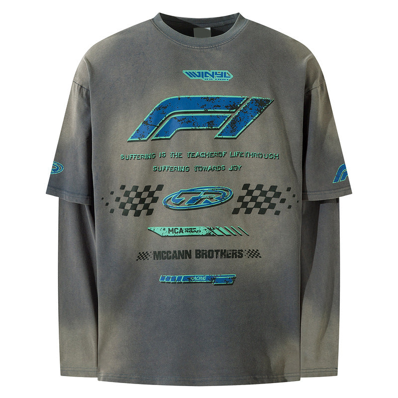 YAVIORA Racing Layered Longsleeve