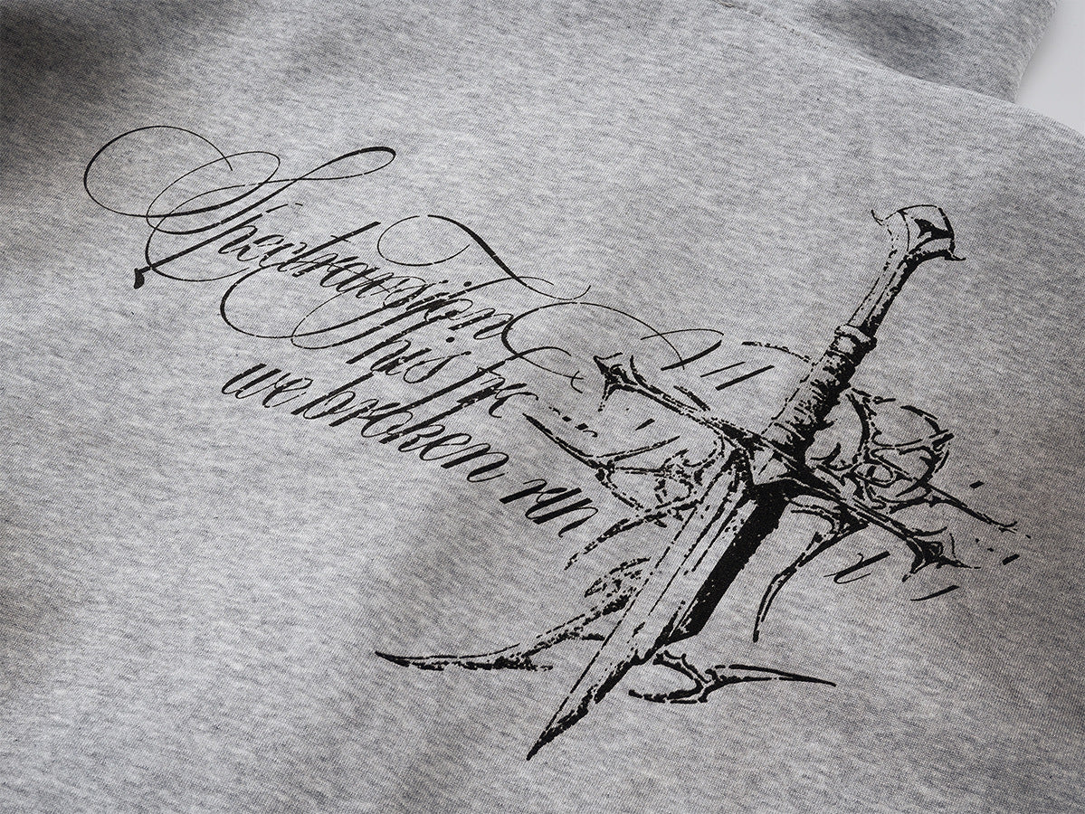 YAVIORA Cross Dyed Hoodie