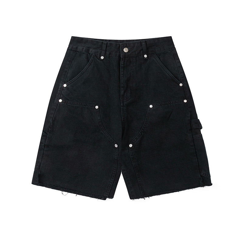Short en jean vieilli YAVIORA