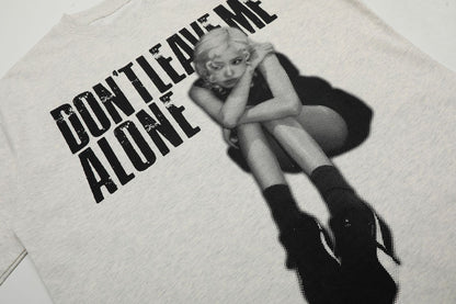 YAVIORA T-Shirt mit abstrakter Figur
