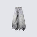 Yaviora American Style Printed Graffiti Jeans