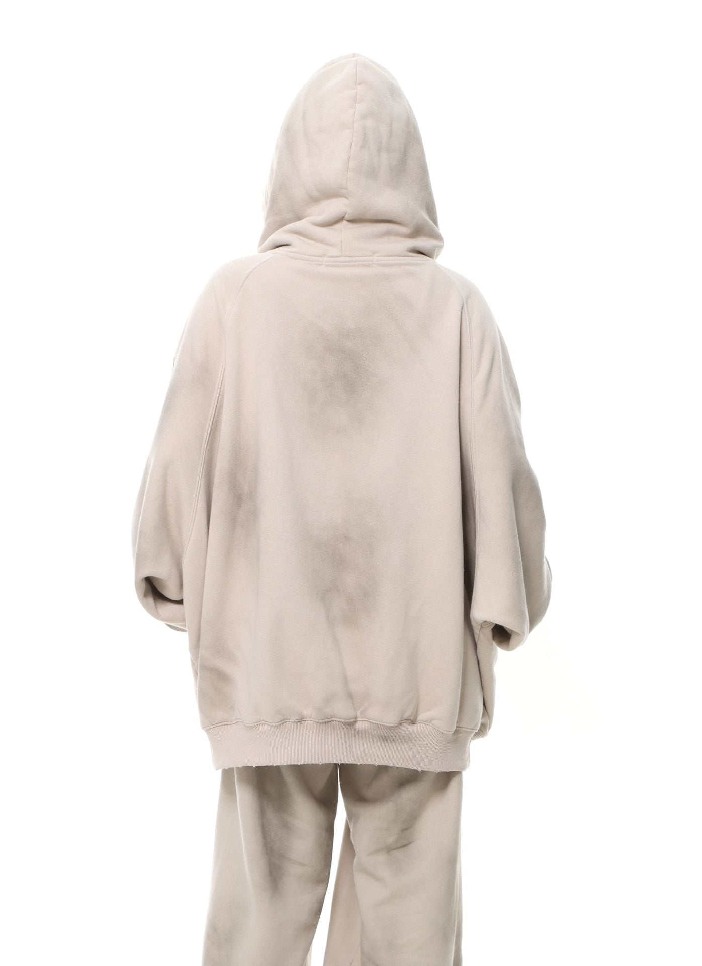 YAVIORA Wasteland Style Washed Embroidered Hoodie