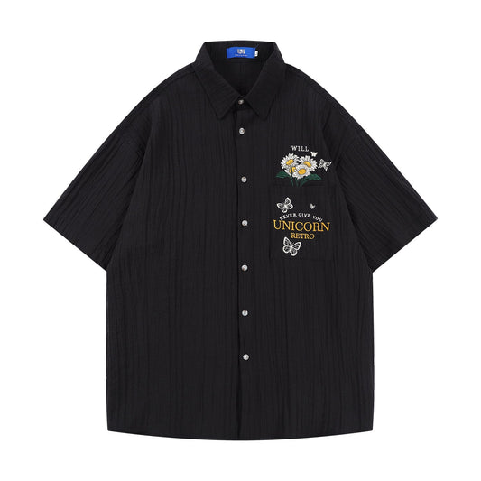 YAVIORA Butterfly Flower Shirt