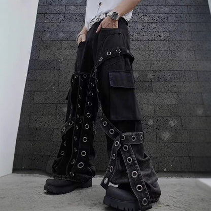 YAVIORA Hardware Detail Jeans