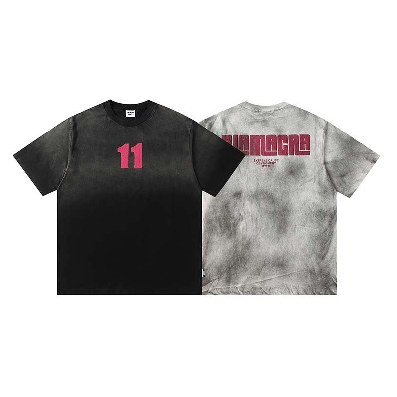 YAVIORA Distressed Graphic Tee