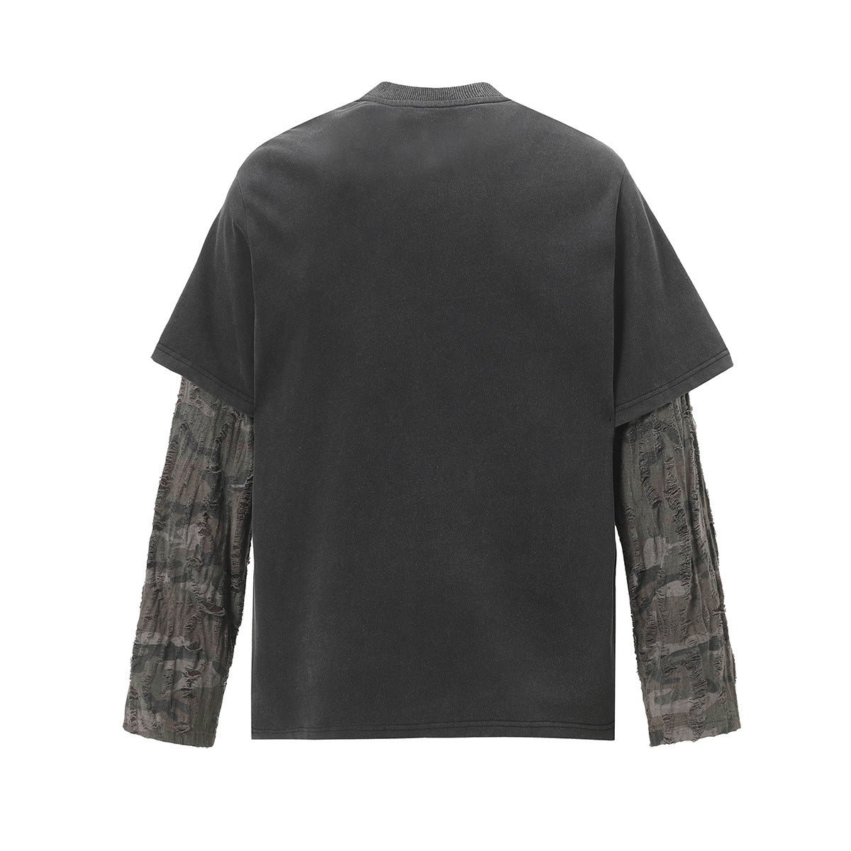 YAVIORA Distressed Layered Longsleeve