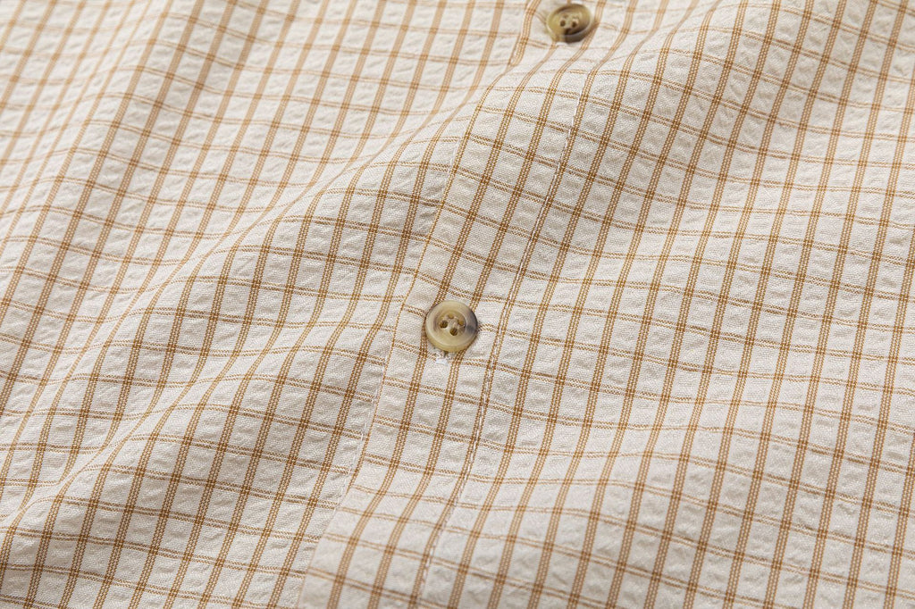YAVIORA Colorblock Plaid Shirt