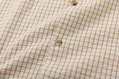Chemise à carreaux color block YAVIORA