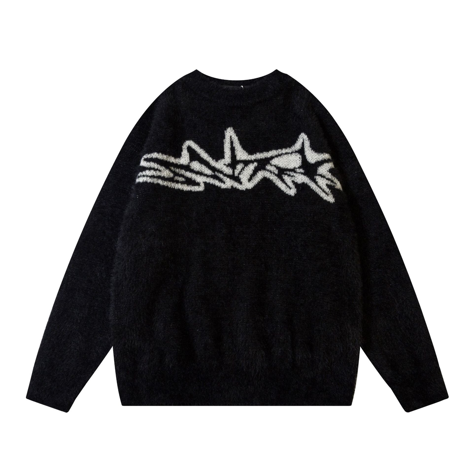 YAVIORA Jacquard Knit Sweater