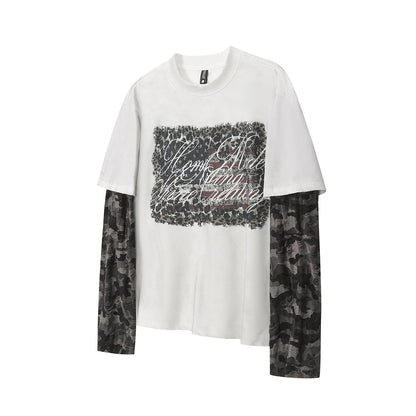 YAVIORA Distressed Layered Longsleeve