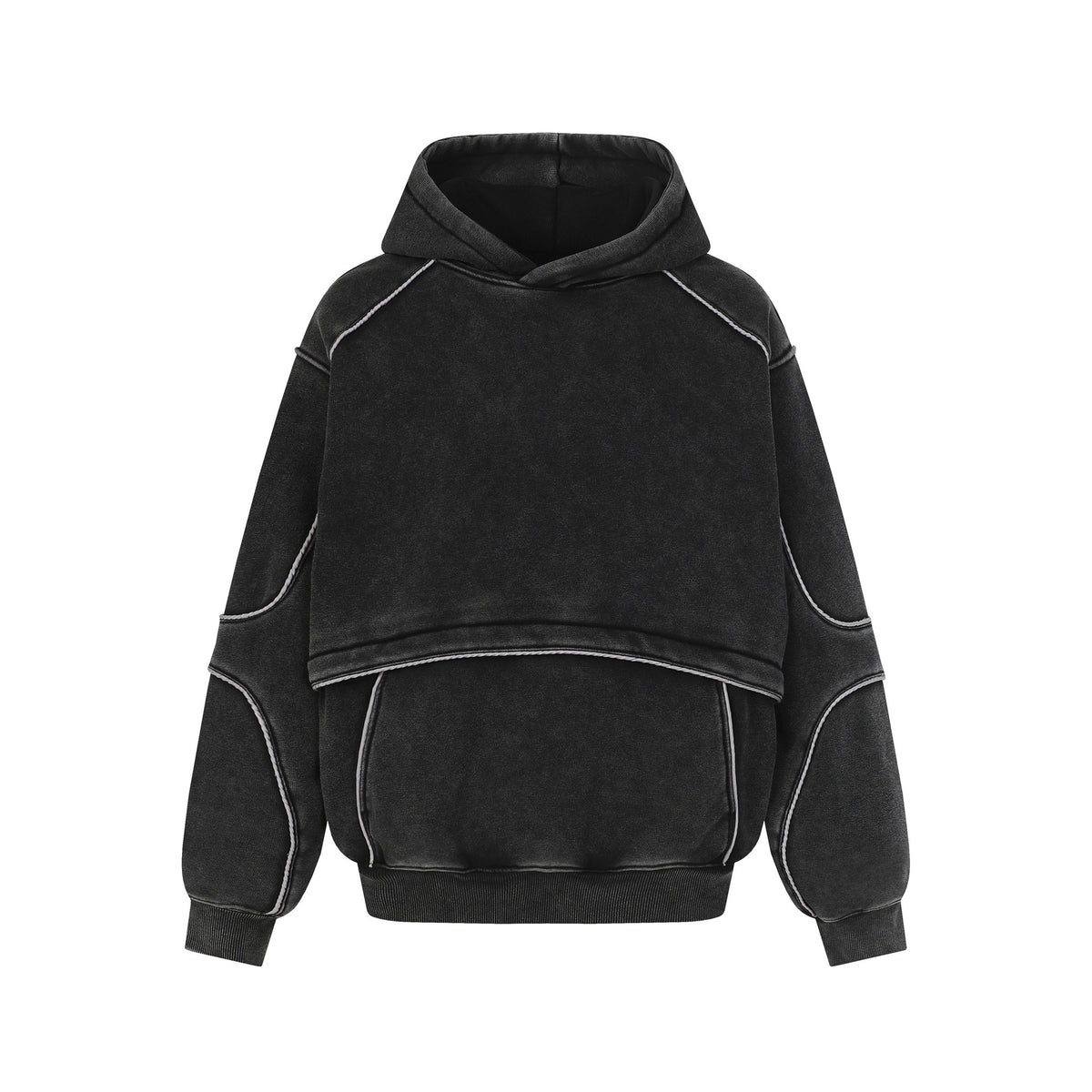 YAVIORA Functional Style American Hoodie