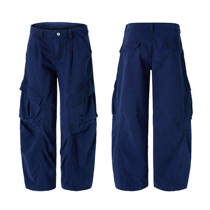 YAVIORA Pleated Cargo Pants