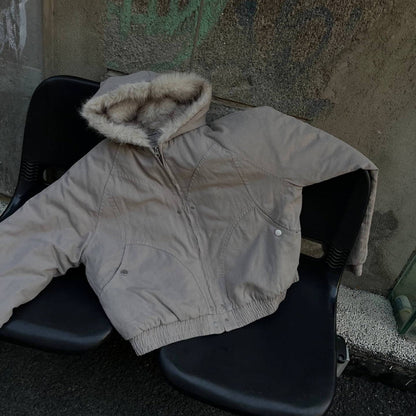 YAVIORA Eagle Hooded Puffer