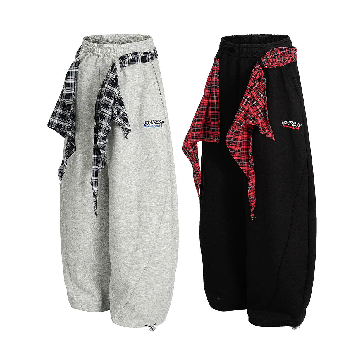 YAVIORA Curved Track Pants
