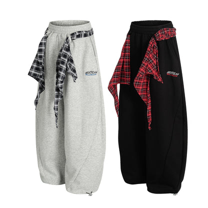 YAVIORA Curved Track Pants