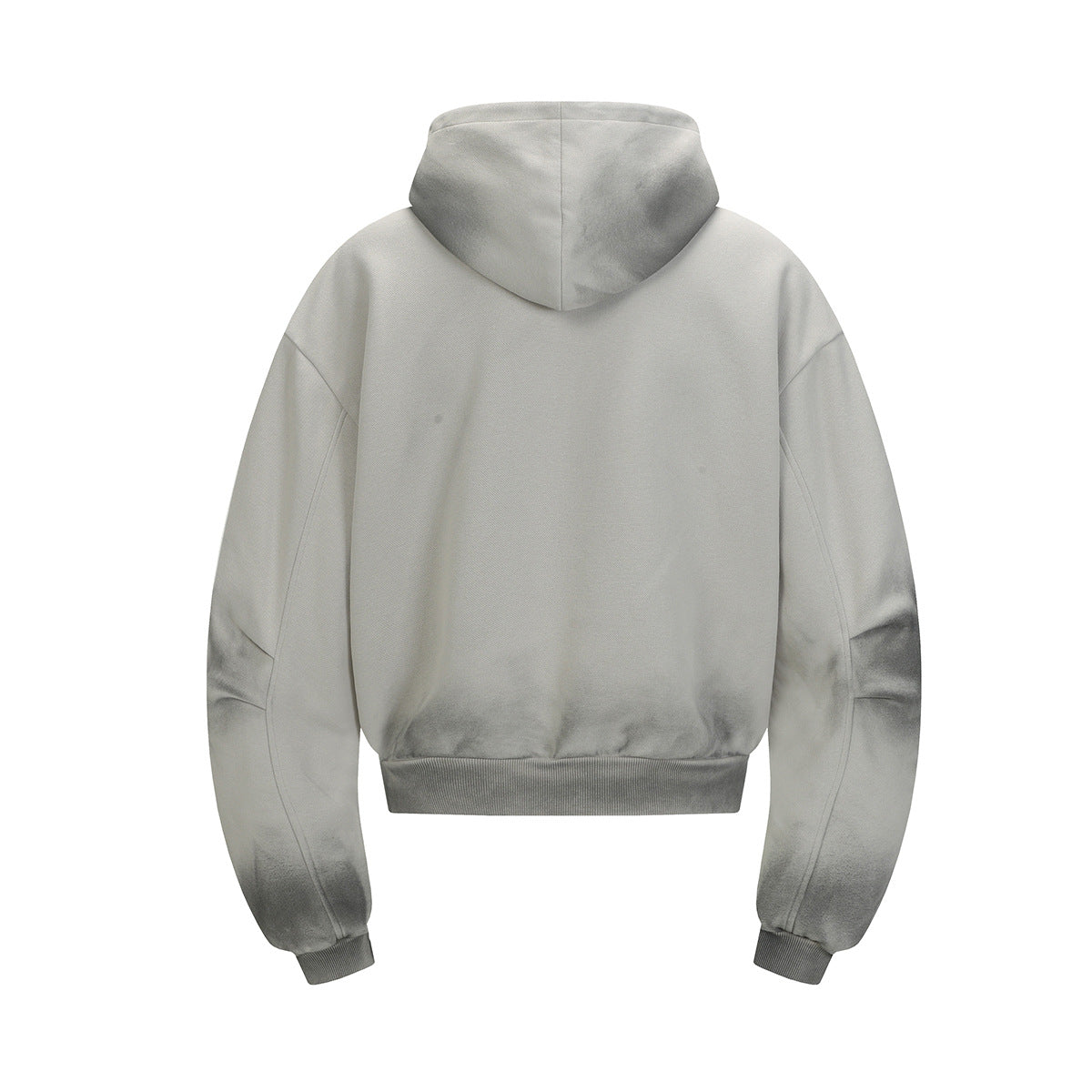 YAVIORA Wasteland Style Washed and Dirty Hooded Sweatshirt