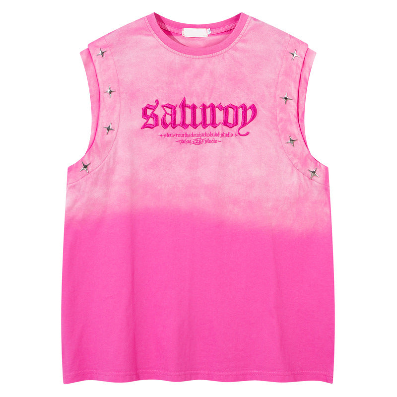 YAVIORA Embroidered Tank Top