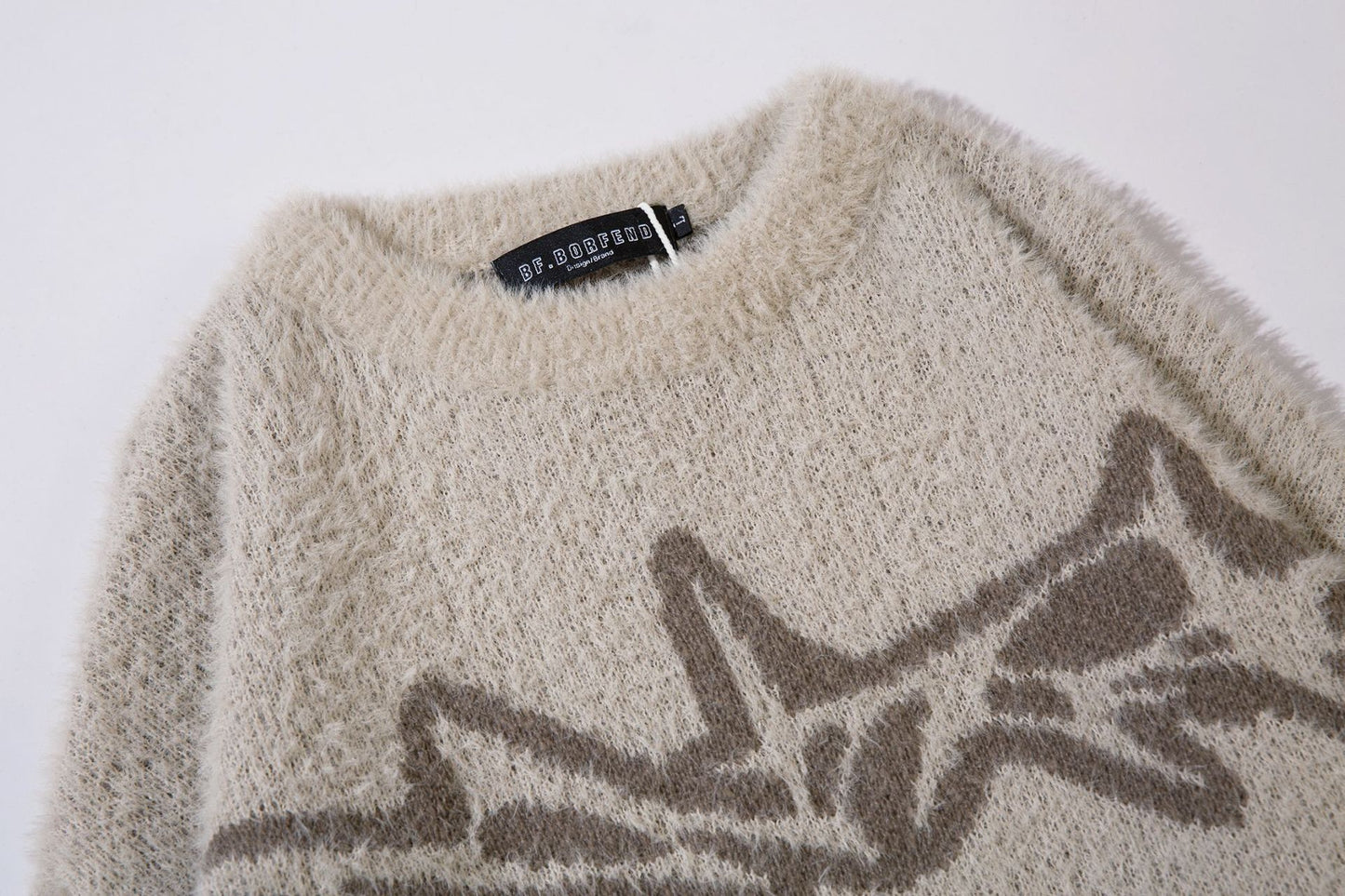 YAVIORA Jacquard-Strickpullover