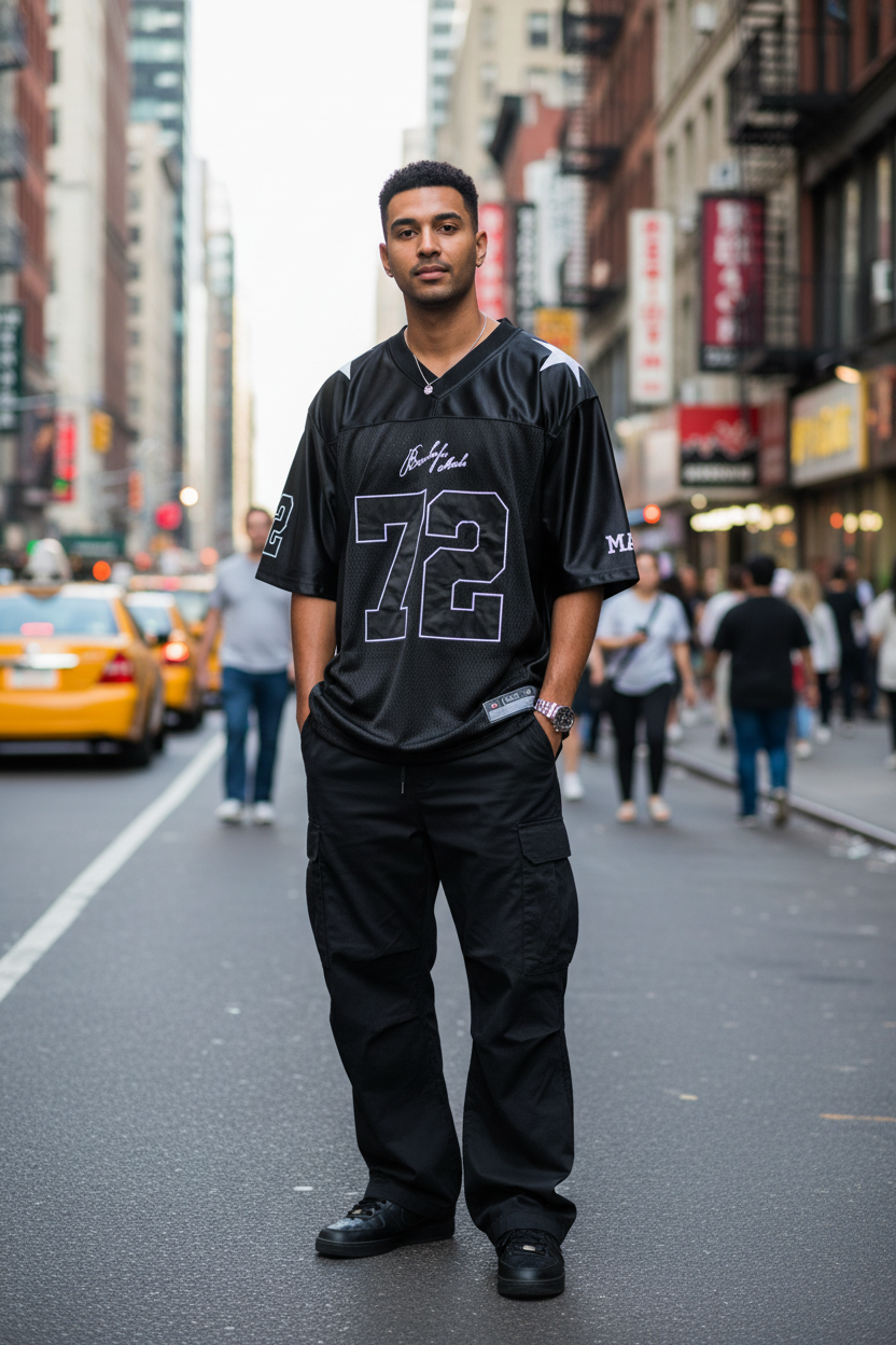 Black Jersey - Urban Street Front