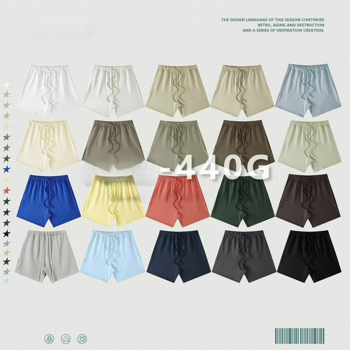 Yaviora Summer American Style Shorts Sports Shorts