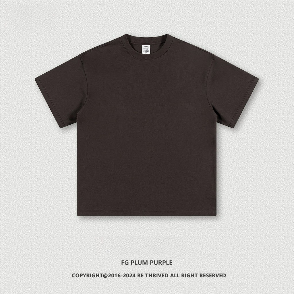 Yaviora Summer American Style Solid Color Loose T-Shirt